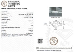 Diamante IGI 0.52 carat D VVS2