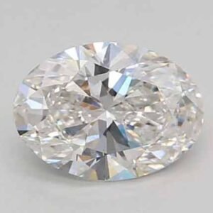 Diamante IGI Oval 1 quilate (D/VVS2/1Ideal/2EXC)